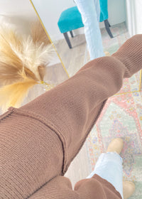 Chocolate Brown Oversized Sweater