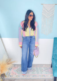 Lavender Faux Leather Accordion Mini Bag with Chain Link Strap - Cali Moon Boutique