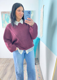 'Sheer Attitude' Polka Dot Blouse