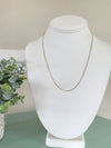 The Vivian Box Chain Necklace-A dainty classic everyday necklace. Wear alone, layered or add a charm from our charm bar!-Cali Moon Boutique, Plainville Connecticut