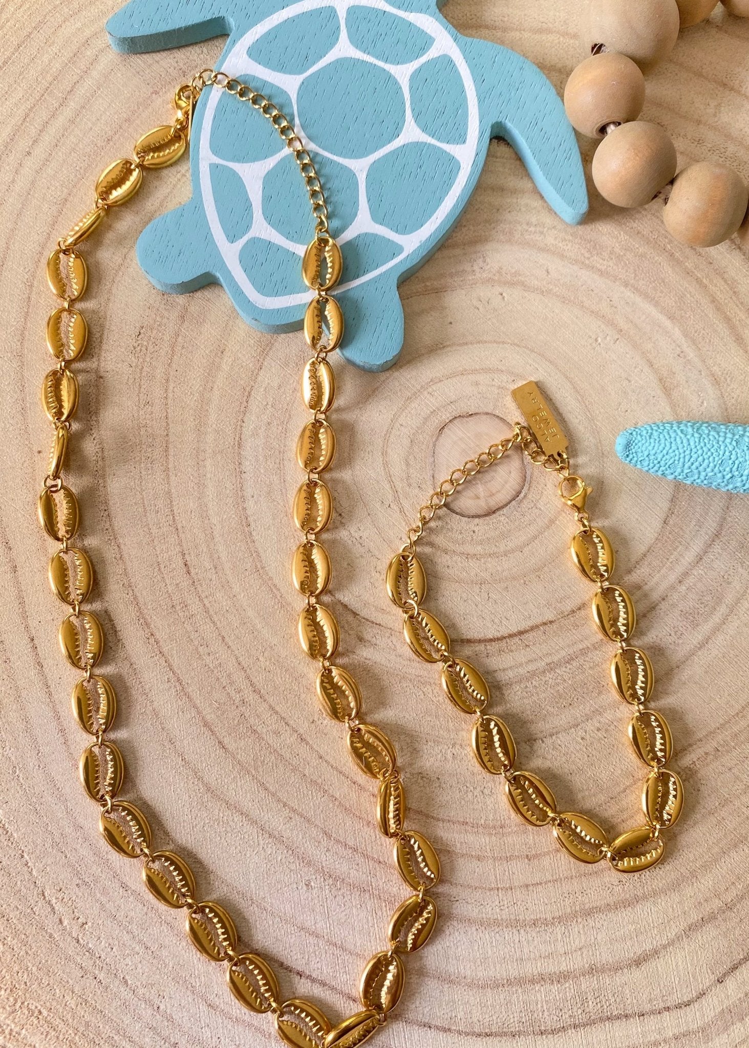 Puka Shell Water Resistant Bracelet - Cali Moon Boutique