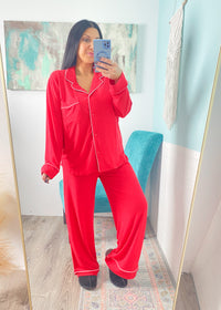 'Sweet Dreams' Ruby Red Ultra Soft Pajamas