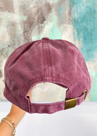 Vintage Mineral Washed Baseball Hats - Cali Moon Boutique