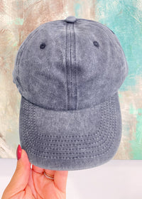 Vintage Mineral Washed Baseball Hats - Cali Moon Boutique