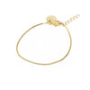 'The Vivian' Dainty Box Chain Bracelet - Gold-Dainty Box Chain Bracelet. A must have everyday piece to wear alone or with your stacks!-Cali Moon Boutique, Plainville Connecticut