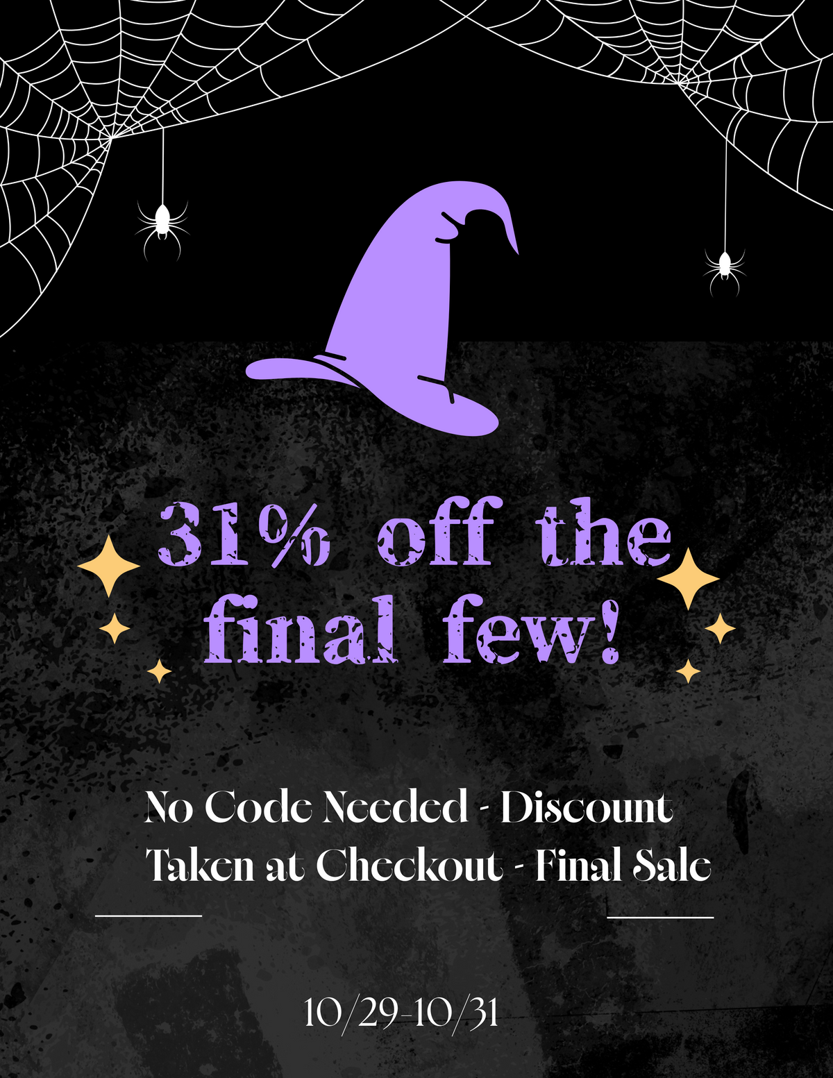 31% Off the Final Few