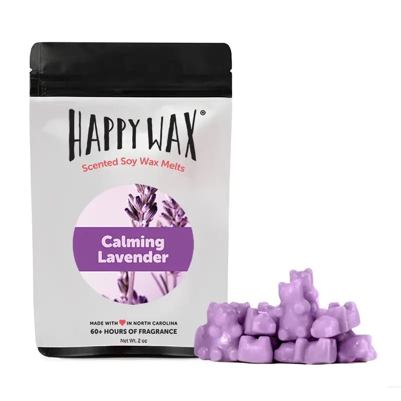Happy Wax Calming Lavender Wax Melt Sample Pouch - Cali Moon Boutique